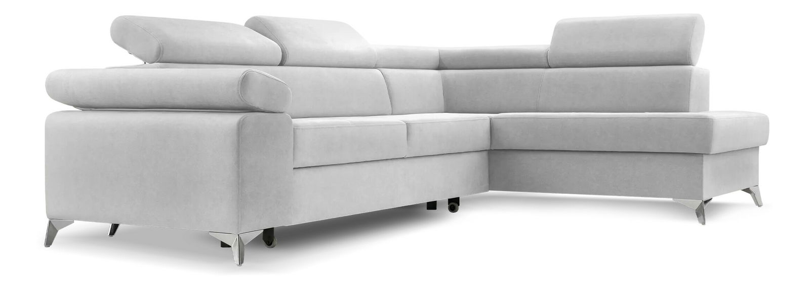 Sarokkanapé Madeira (világosszürke) (J)