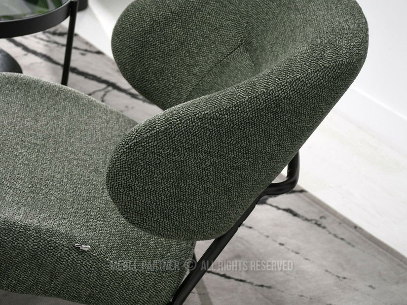 Fotoliu Estrida F (verde + negru)