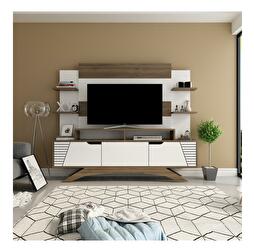 Mobilier living Depardieu (Nuc + Alb) 