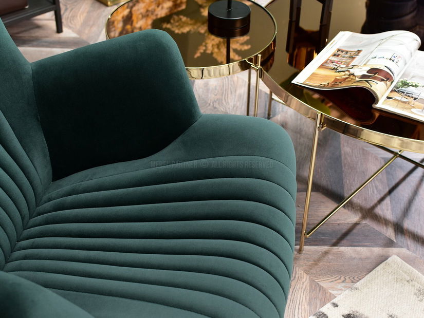 Fotoliu relax Nuttshell (verde + negru)