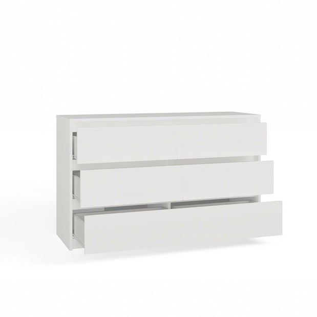 Comodă Kentero 3 (alb)