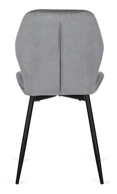Étkezőszék Ligado (szürke + fekete) 
