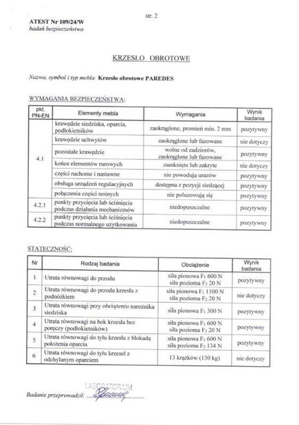 Kancelárska stolička Paridas (čierna)