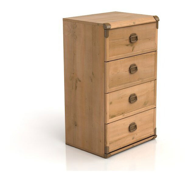 Komoda BRW INDIANA JKOM 4S/50 (Borovica antická)