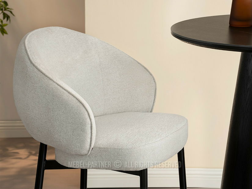 Scaun bar Ravelianto (bej + negru)