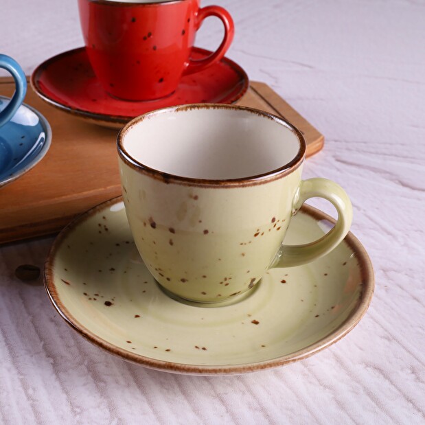 Set cești cafea (12 buc.) Lumino (multicolor)