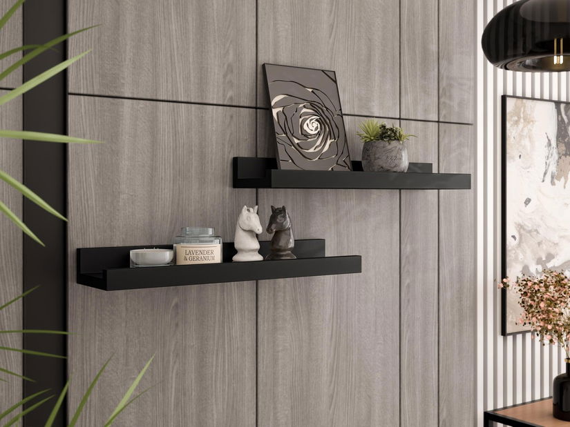 Set od 2 police Daphir (crna)