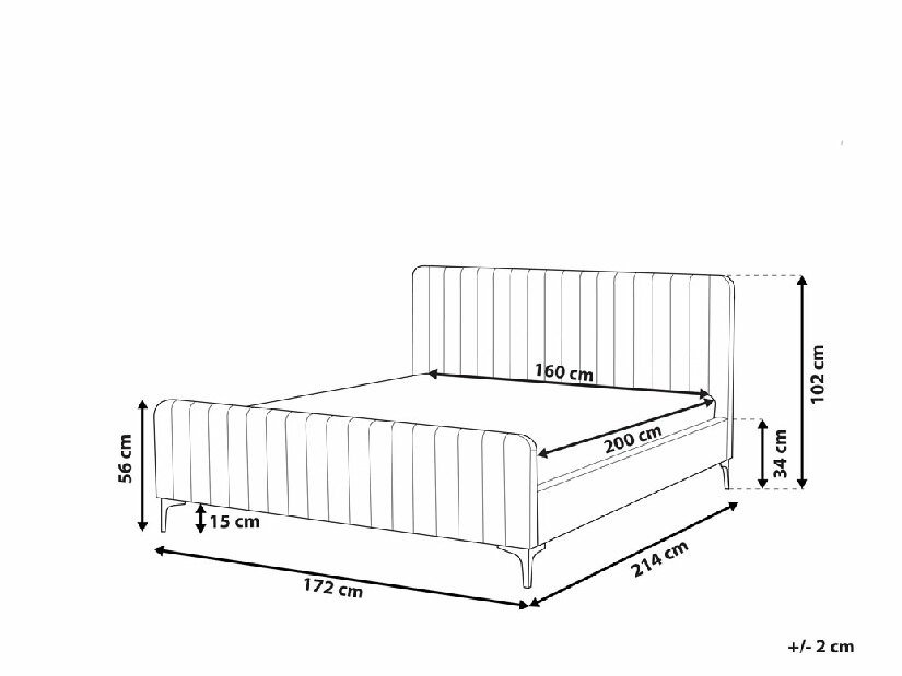 Saltea cu arcuri 120x200 cm Premie