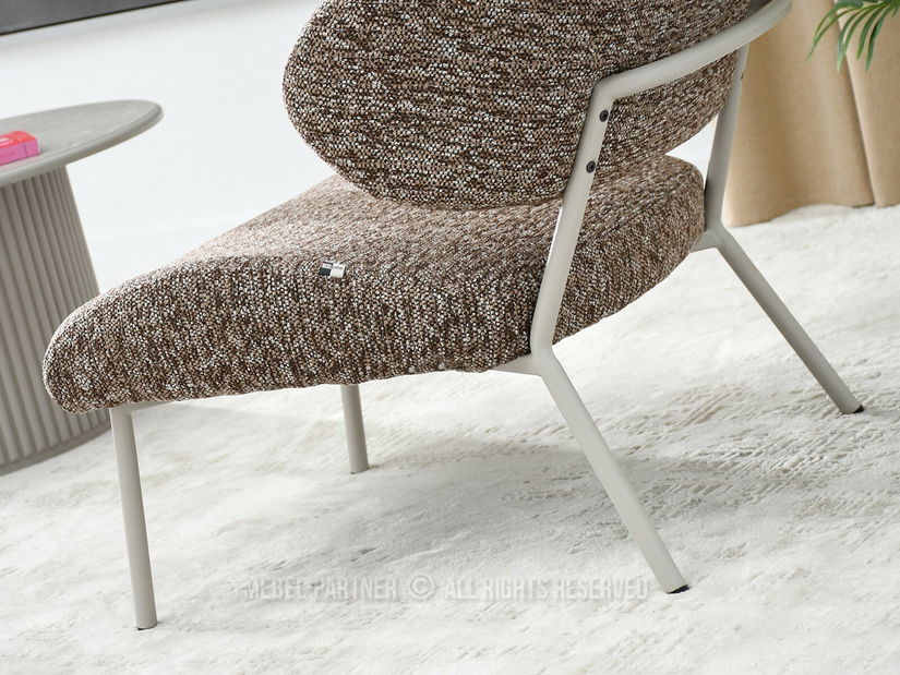 Fotel Estrida F (sötétbézs + Szürke)