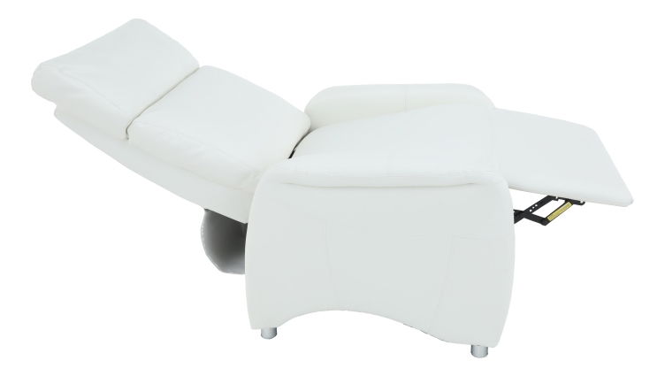 Relaxačné kreslo Francesco CH-113100 koža PU biela