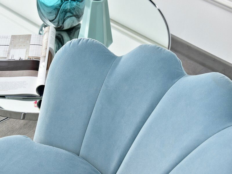 Fotel Lasair (kék + arany)