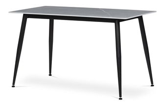 Jedálenský stôl Human (mramor sivý) (pre 4 osoby)