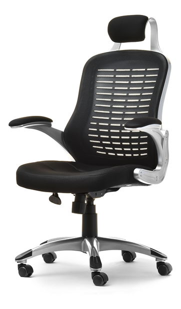 Fotel Lumpo (fekete + ezüst)