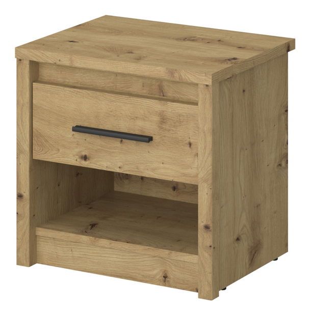 Éjjeliszekrény Andra (artisan tölgy)