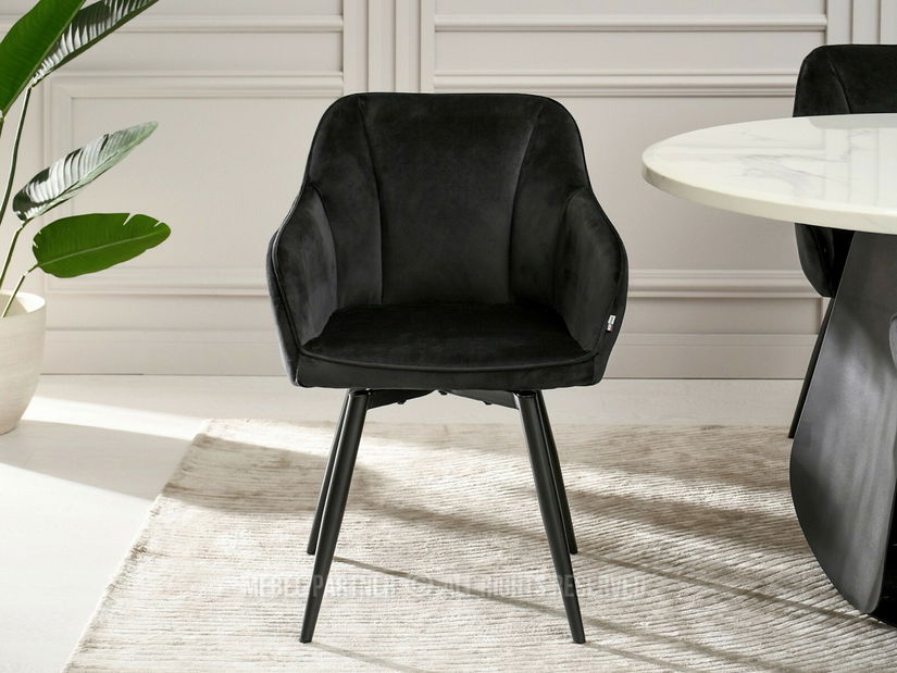 Scaun sufragerie Banistas (negru)