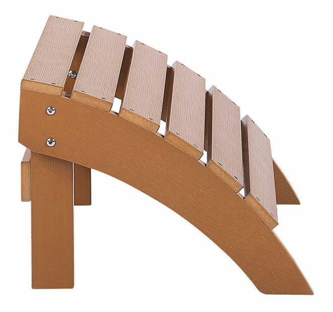 Taburete pentru mobilier de grădină Adack (lemn deschis)