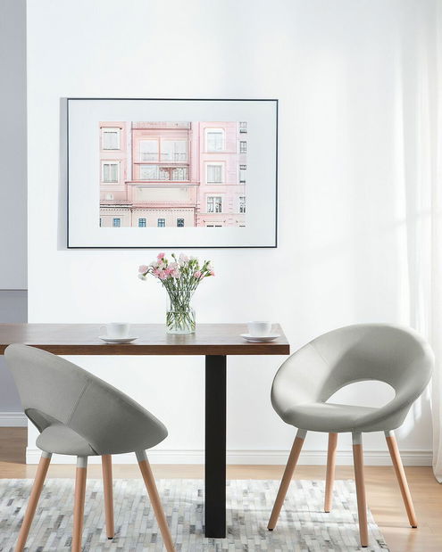 Set 2 buc. scaune pentru sufragerie Roslav (mentă)