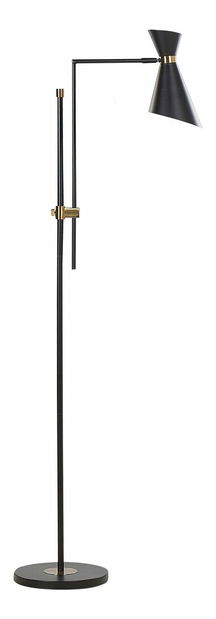 Stojanová lampa Melza (čierna)