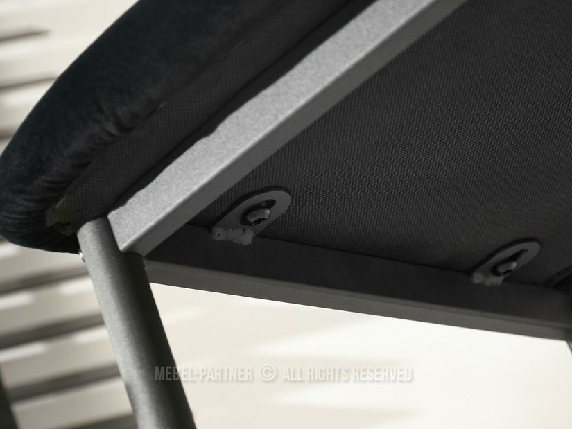 Scaun bar Jundino (negru)