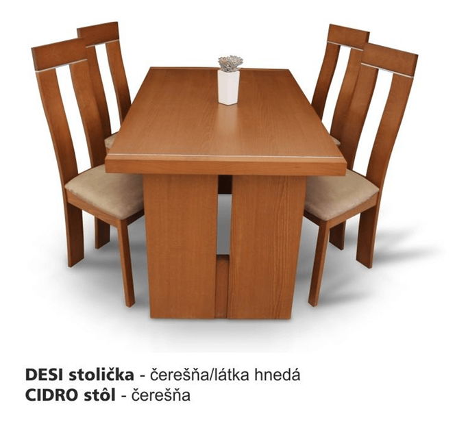 Set 2 buc. scaune sufragerie Dezi (cireș) *vânzare