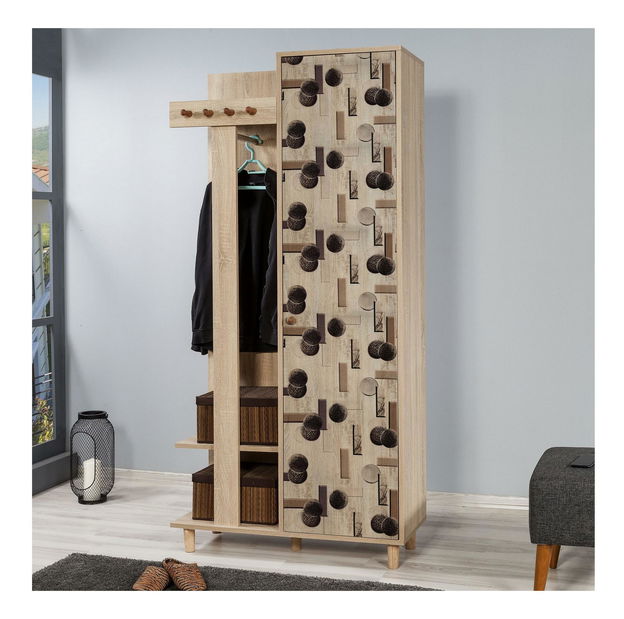 Mobilier hol Garmando 522 (Stejar sonoma)