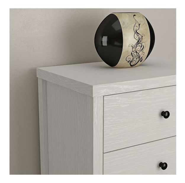 Komoda Franc 33 (biele drevo)