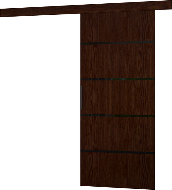 Posuvné dvere 86 cm Moshoro (wenge)