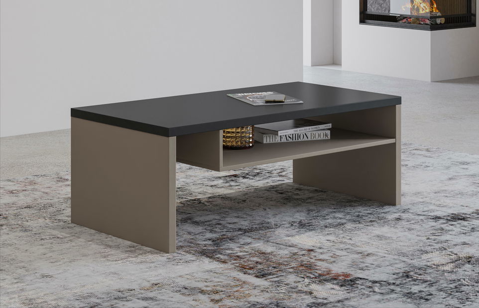 Măsuță cafea Crossroad C99 (congo + negru)