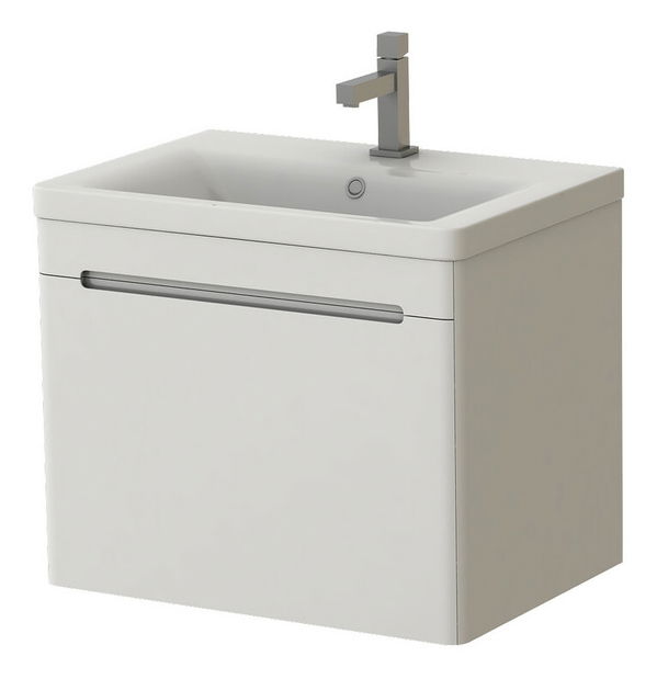 Kúpeľňová skrinka na stenu s umývadlom Juventa Thorello Tv-65 W