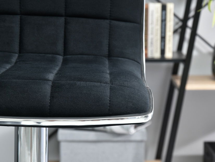 Stolica Hulk (crna + krom)