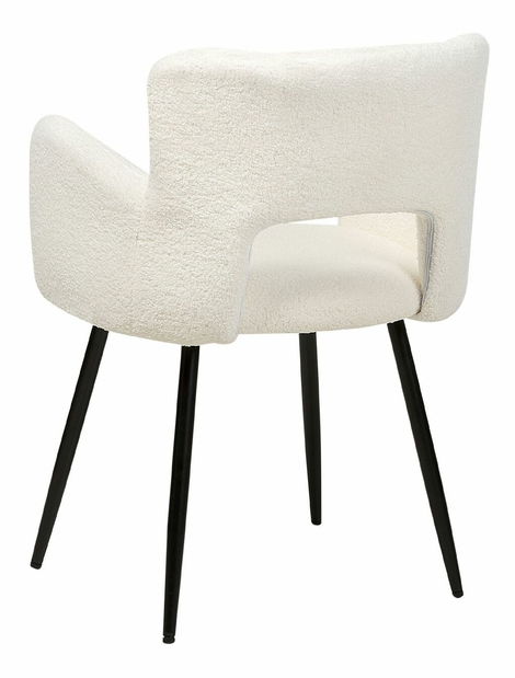 Set 2 buc scaune sufragerie Shelba (fildeș) 