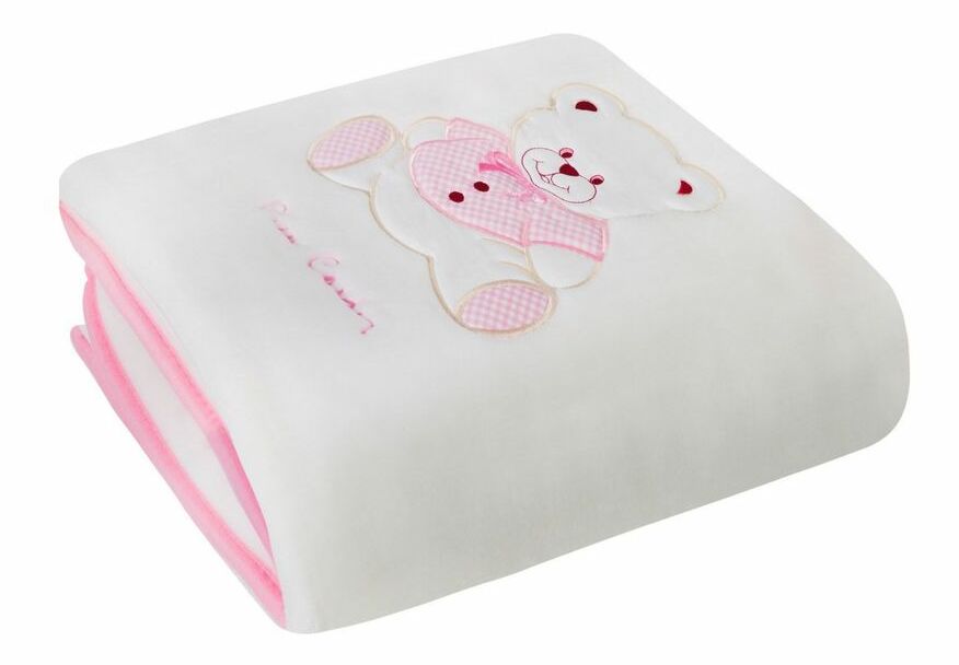 Cuvertură pentru copii 110x140 cm Bambino 1 (roz)