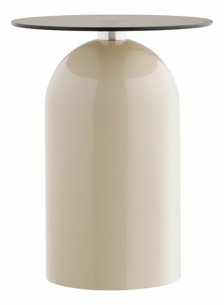 Príručný stolík Roveria 2 (béžová + sivá)