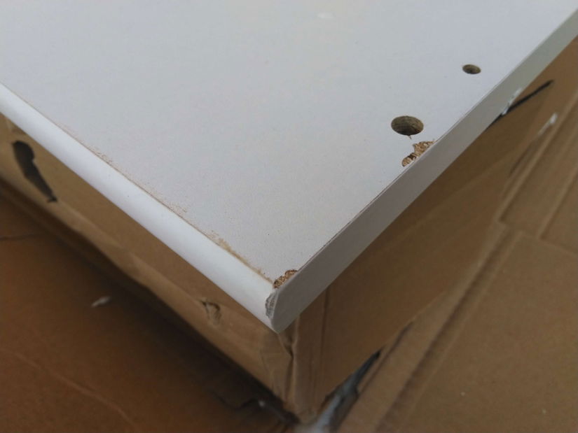 Kombinovaná komoda Claudia 1 3T 2S (biela) *bazár