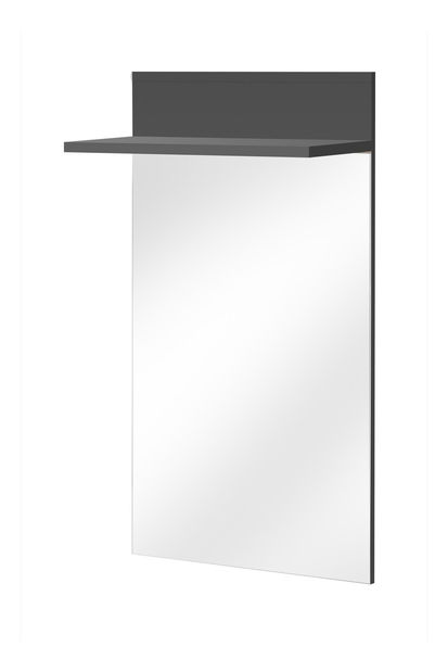 Panel za vješanje s ogledalom Mablo (antracit)