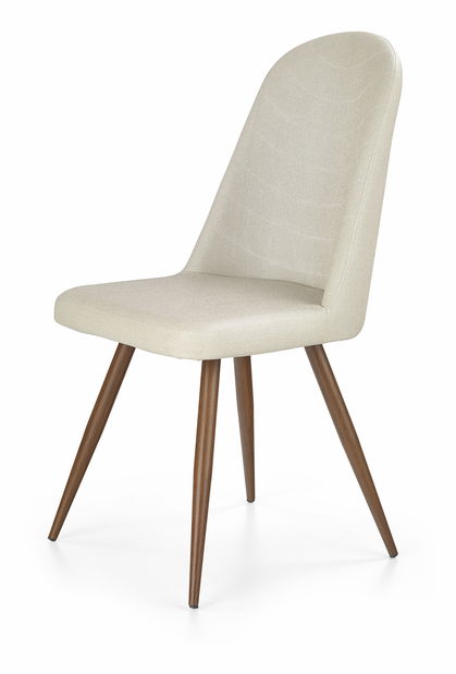 Jedálenská stolička K214 (tmavokrémová + čerešňa antická III)