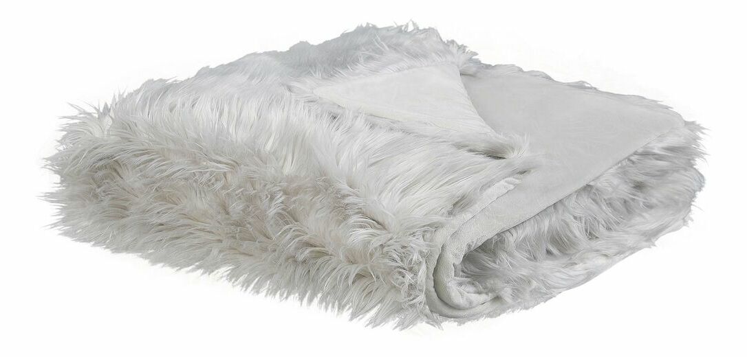 Prehoz na posteľ 200x220 cm DELLA (svetlosivá) *výpredaj