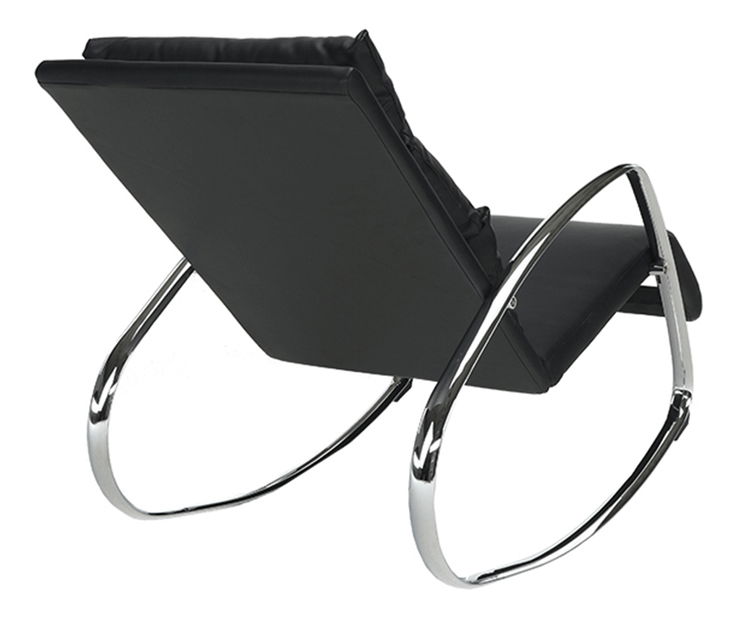 Fotelja za ljuljanje Dodford (crna) 