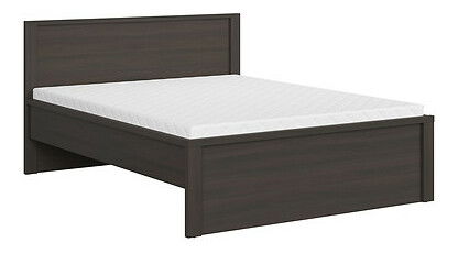 Bračni krevet 160 cm Kaspian LOZ/160/T (wenge)
