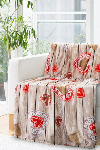 Pătură 150x200cm Aneta (metalic + argintiu) *vânzare stoc