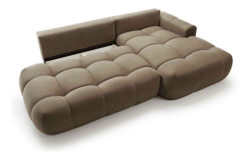 Sarokkanapé Ombre (J) (salvador 03 + fekete)