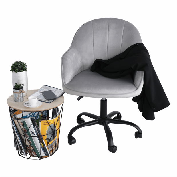 Irodai fotel Euron (világosszürke)