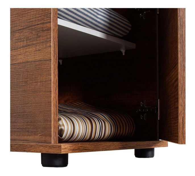 Éjjeliszekrény Sivadu 2 (Oslo dió)