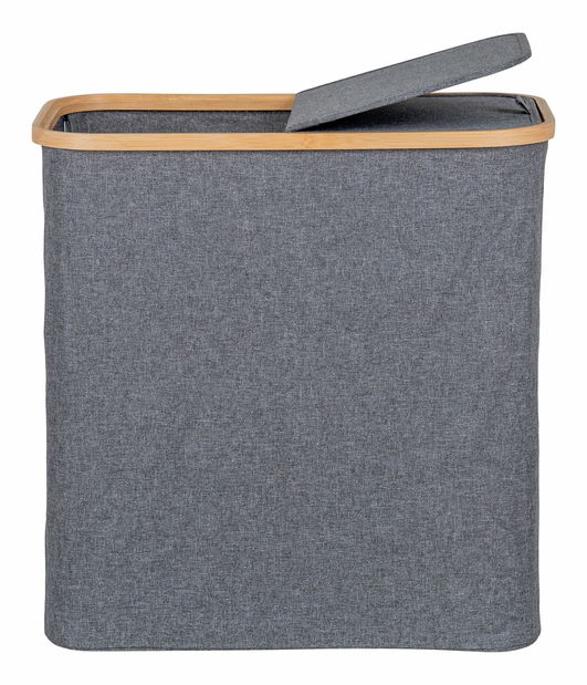 Kôš na bielizeň Nvaravia 1 (tmavosivá)