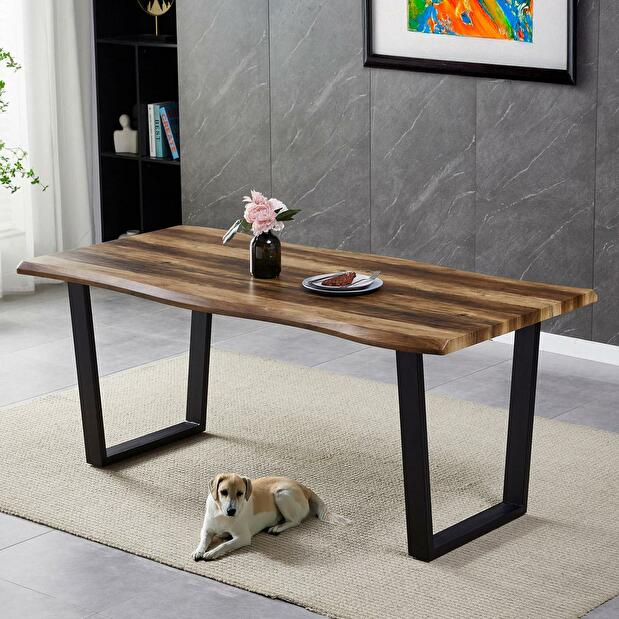 Masă sufragerie Hombros 3 (old style wood) (pentru 8 persoane)