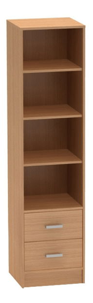 Policový regál BE04-011-00 Breanna 4 (buk)