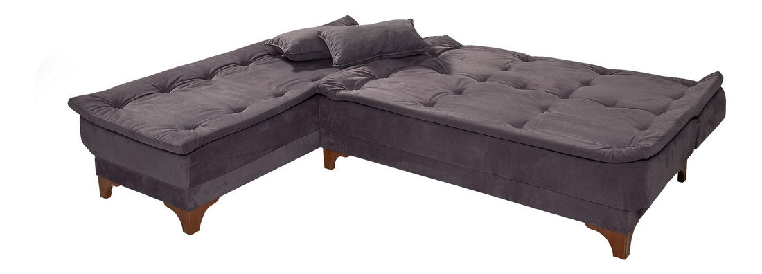 Rohová sedačka Klaudi C (antracit) (L)