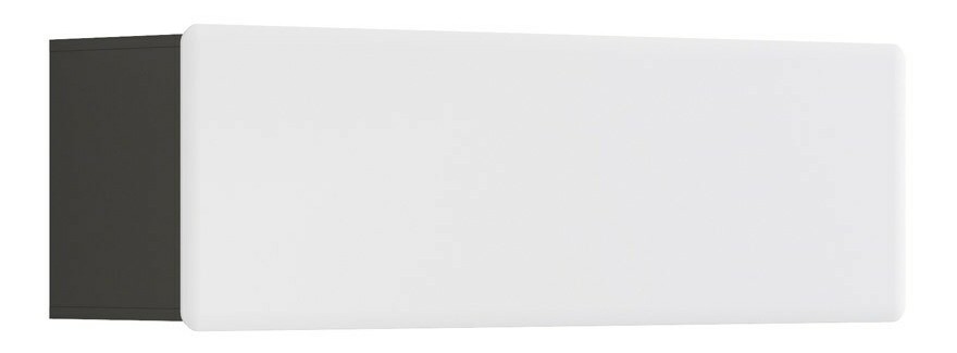 Polička BRW Possi Light SFW1K/4/13 (sivý wolfram + lesk biely)