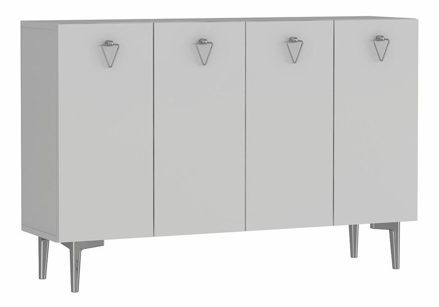 Skrinka Leya (biela + strieborná)