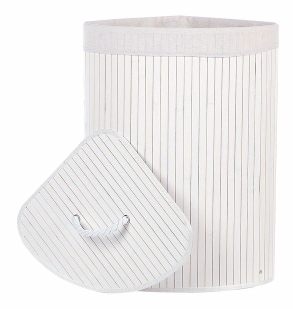 Szennyeskosár Shirell (világos fa) 